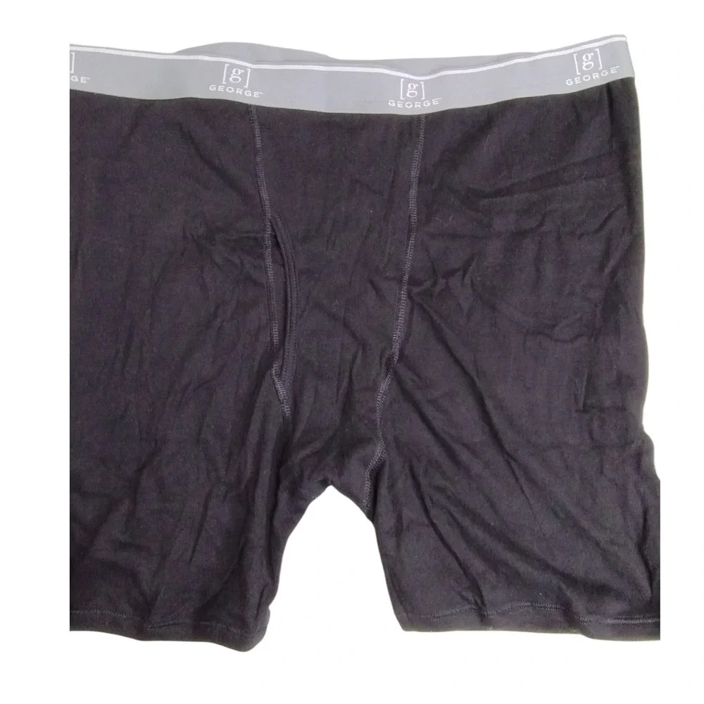 George 3XL‎ Mens 6 Pack Boxer Briefs Antimicrobial Moisture Wicking Underwear